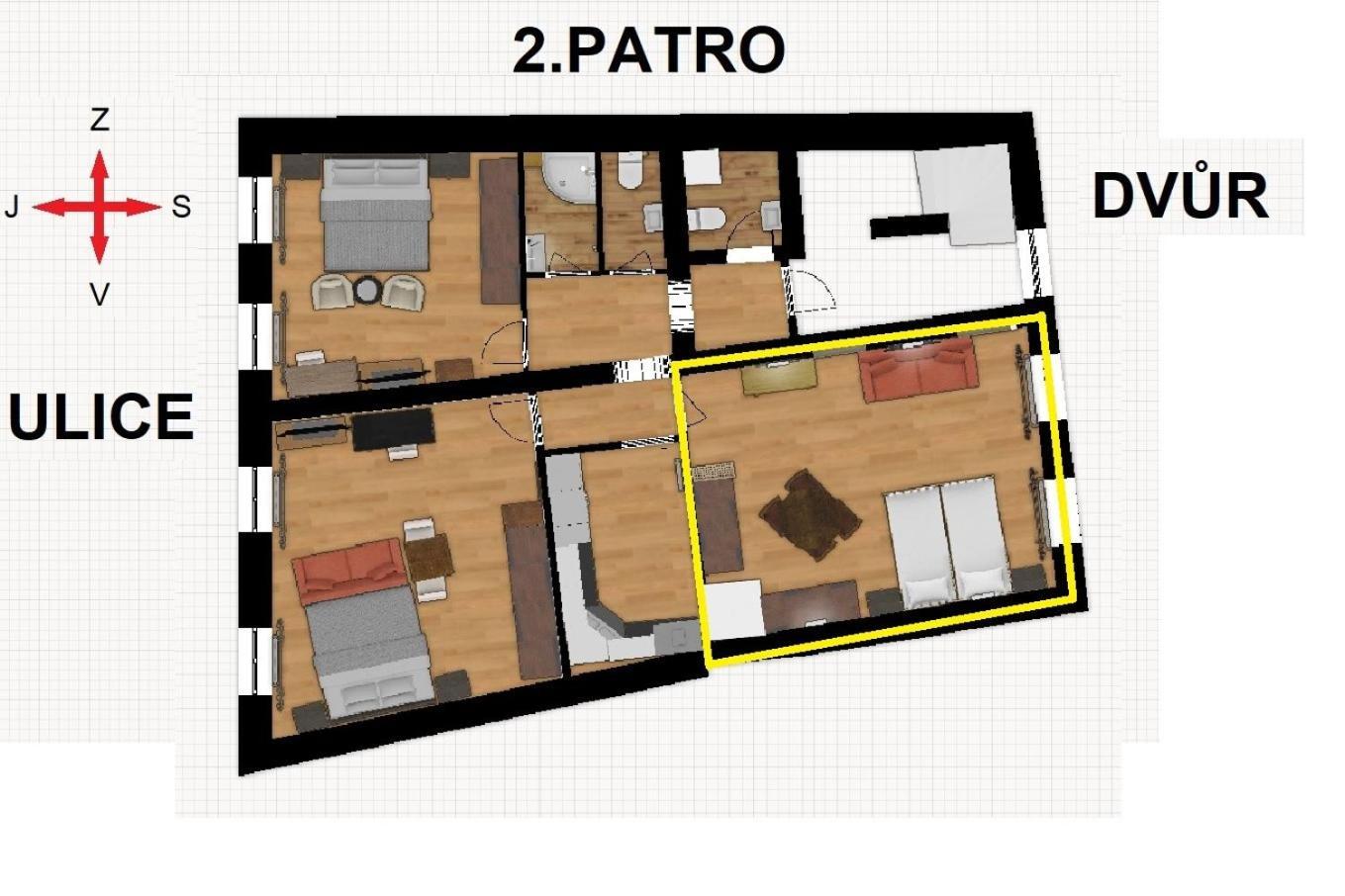 Apartamento Rehoruv Dum Jihlava Habitación foto